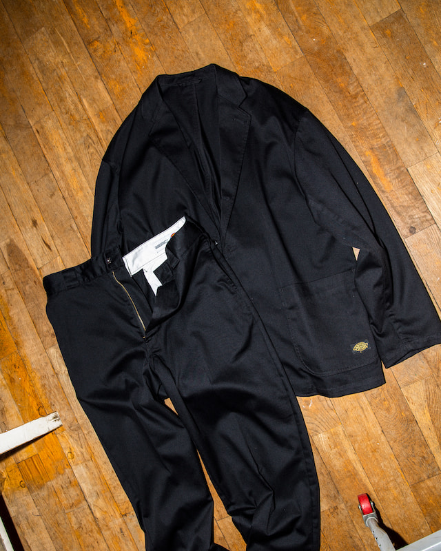 東京通販サイト Dickies TRIPSTER BLACK セットアップ Sサイズ テーラードジャケット