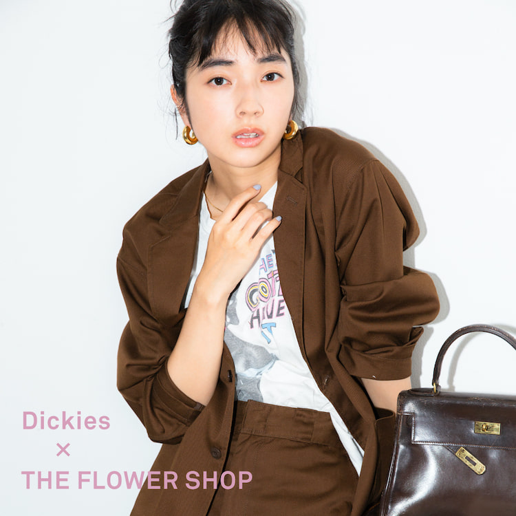 ご好評につき＜Dickies＞×＜THE FLOWER SHOP＞の再販売が決定！｜BEAMSレディース