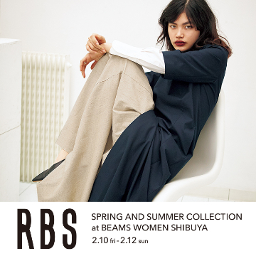「ビームス ウィメン 渋谷」にてRBSの新作発売に合わせてイベントを開催