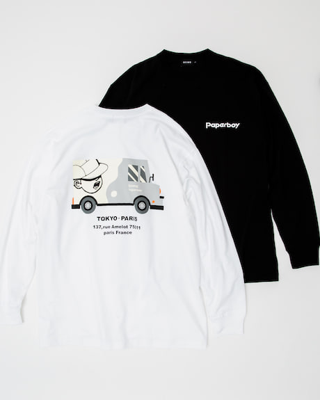 paperboy × Reebok × BEAMS / 別注 スウェットシャツ - トップス