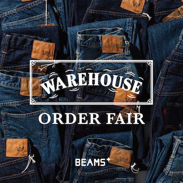 “ヴィンテージウェアの忠実な復刻”というテーマを追い続けるブランド＜WAREHOUSE & CO.＞のオーダーイベントを開催
