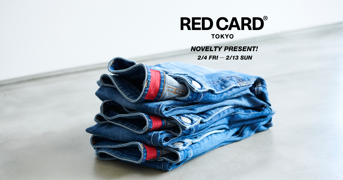 RED CARD TOKYO〉 NOVELTY PRESENT!!｜BEAMS