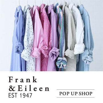 着心地やデザインを楽しめるシャツブランド〈Frank&Eileen〉のイベントを開催