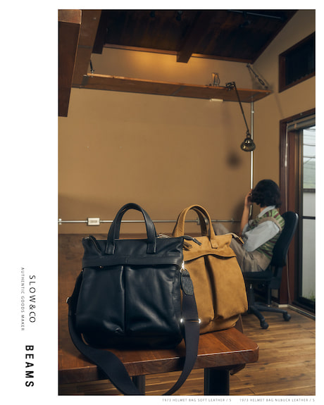 別注】slow × BEAMS レザーヘルメットバッグ | www.innoveering.net