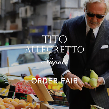 豊富な生地バリエーションと細かいサイズ展開でお好みのスタイルを！〈TITO ALLEGRETTO〉のオーダーフェア開催