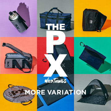 〈WILDTHINGS〉から新たに誕生したレーベル〈THE PX WILDTHINGS〉の 初となるモアバリエーションを開催