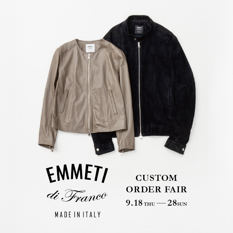 エンメティ EMMETI (BEAMS別注)2018AW エンメティ EMMETI (BEAMS別注)2018AW