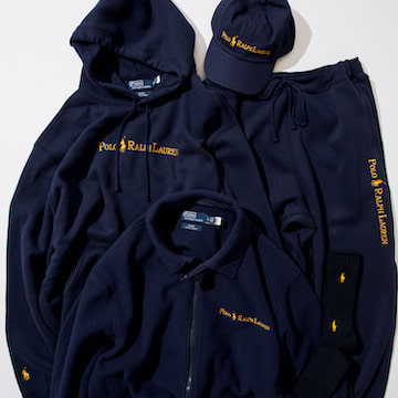 「ビームス公式オンラインショップ」での抽選販売が決定！｜〈POLO RALPH LAUREN〉に別注した『Navy and Gold Logo Collection』の第二弾が発売！