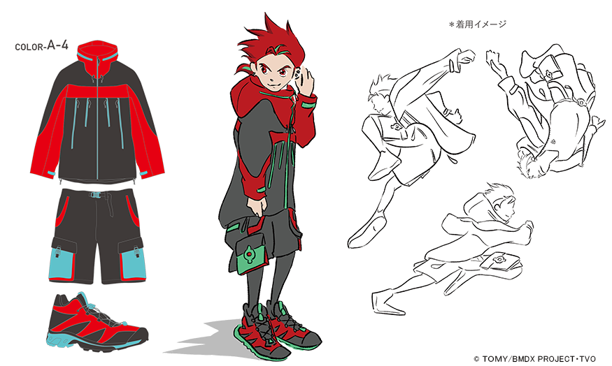 アニメ『キャップ革命 ボトルマンDX』の主人公の“新コスチュ ーム”を アニメ『キャップ革命 ボトルマンDX』の主人公の“新コスチュ ーム”を