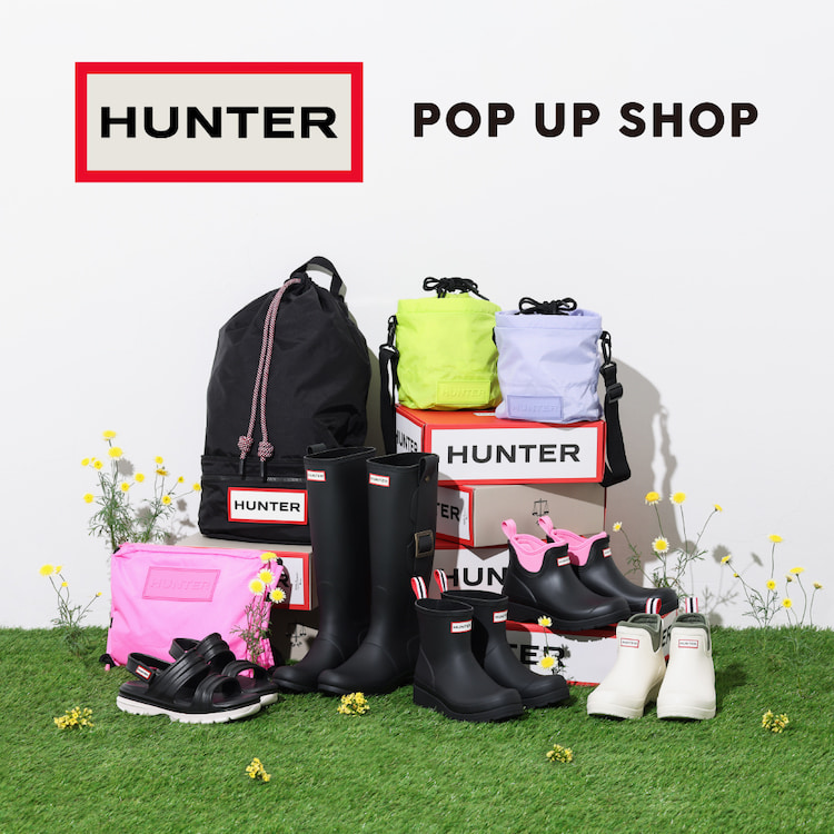 hunter トップ リュック 店舗