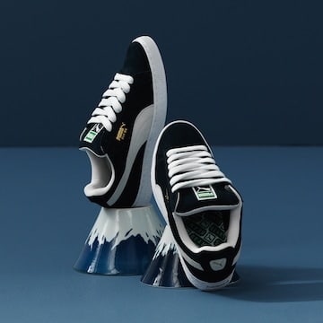 “ビッグシルエット”にアップデートした〈BEAMS〉仕様の『SUEDE MIJ』。〈PUMA〉別注に新色が登場