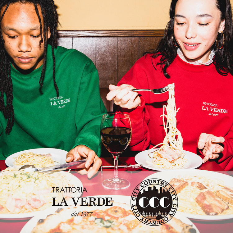 Ryan Travis CHRISTIAN リトグラフ 限定100部 CITY COUNTRY CITY〉と〈TRATTORIA LA VERDE〉のコラボアイテムを発売