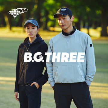〈BEAMS GOLF〉より、 "X世代のゴルファー”に向けた新ライン『B.G.THREE』がローンチ
