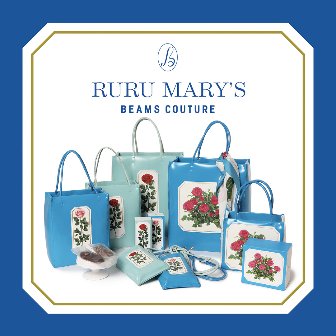 The second collaboration between ``RURU MARY'S x BEAMS COUTURE