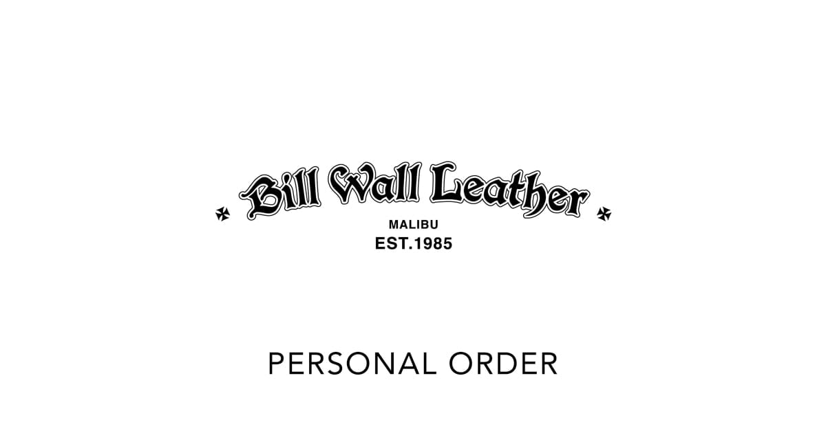 Bill Wall Leather〉パーソナルオーダーのご案内｜BEAMS