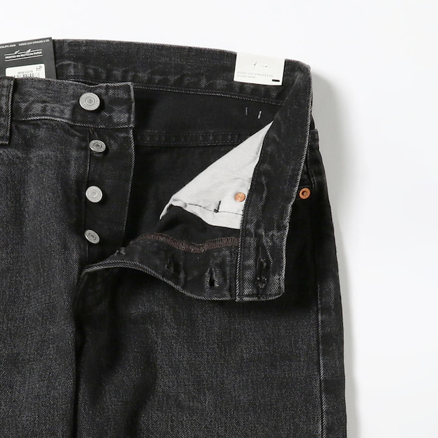 Levi's × BEAMS 501 BlackDENIMビームス リーバイス-