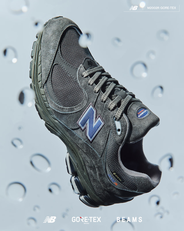 New Balance〉の人気モデル『M2002R』をGORE-TEX®仕様で〈BEAMS〉が