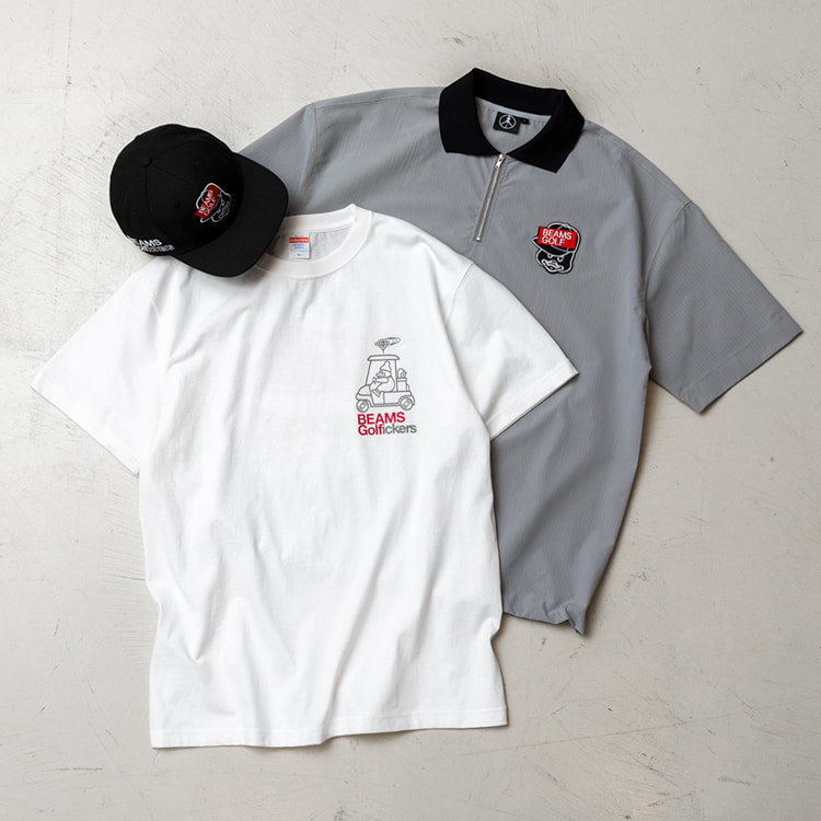 通販超激得希少 Golfickers x BEAMS GOLF ポロ　L トップス