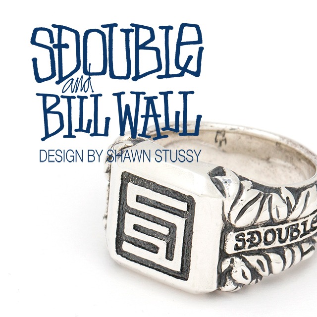 S DOUBLE × BILL WALL LEATHER シルバーリング-