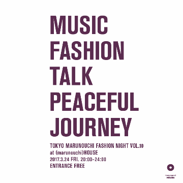 “PEACEFUL JOURNEY vol.10”セレクトショップ・プレストークショー開催