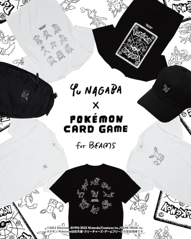 YU NAGABA x Pokemon Card Game for BEAMS Collaboration items with