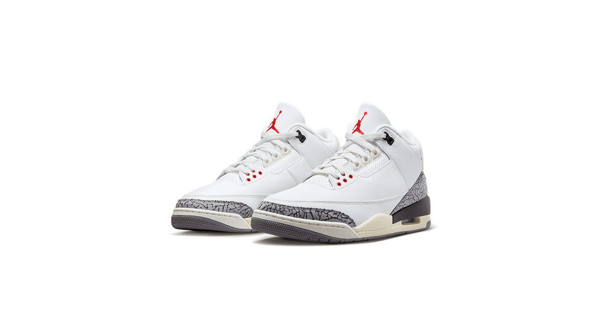 『NIKE Air Jordan 3 Retro / White Cement Reimagined』抽選販売 ...