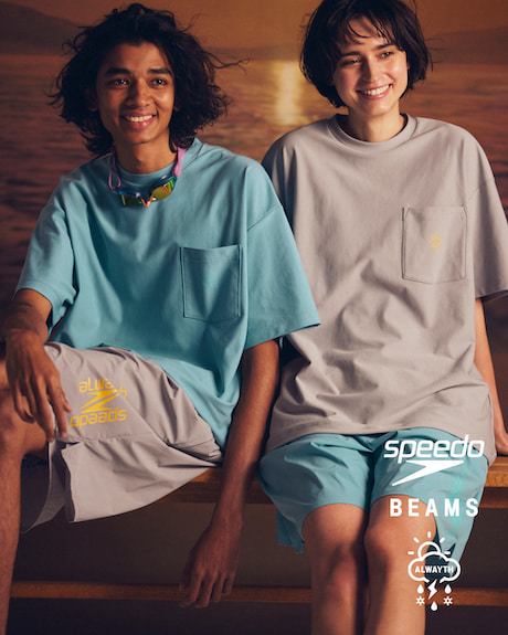 ALWAYTH〉×〈Speedo〉×〈BEAMS〉の初となる トリプルコラボレーション 