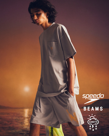 ALWAYTH〉×〈Speedo〉×〈BEAMS〉の初となる トリプルコラボレーション