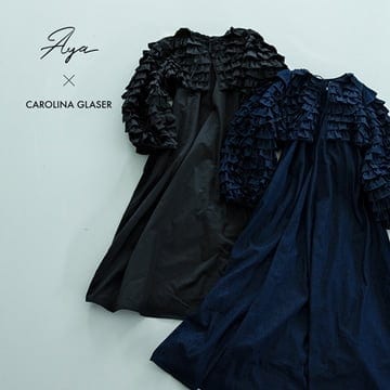 8月はフリルボレロ付きワンピースを発売！毎シーズン好評を博す、Ayaとのコラボレーションアイテム。