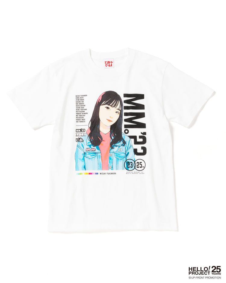 マンガート ビームス beams モーニング娘。 野中美希 Tシャツ M サイズ-