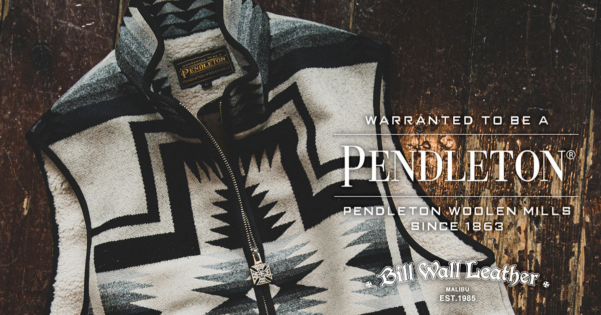 毎回好評を博す別注コレクション〈PENDLETON〉×〈Bill Wall Leather