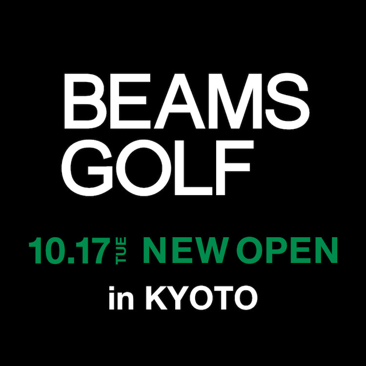 BEAMS GOLF Kyoto Takashimaya SC store” opens on October 17th