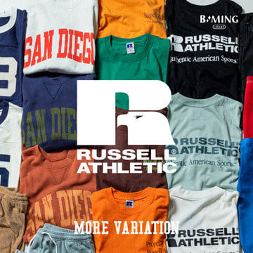 〈RUSSEL ATHLETIC〉のモアバリエーションイベントとオーダー会を開催