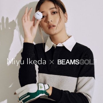 "みちょぱ "ことモデルの池田美優と〈BEAMS GOLF〉初のコラボレーションが発売