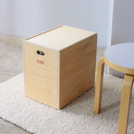 MOHEIM BEAMS RECORDS LINDEN BOX レコード収納 MOHEIM × BEAMS RECORDS、レコードサイズの別注LINDEN BOX発売