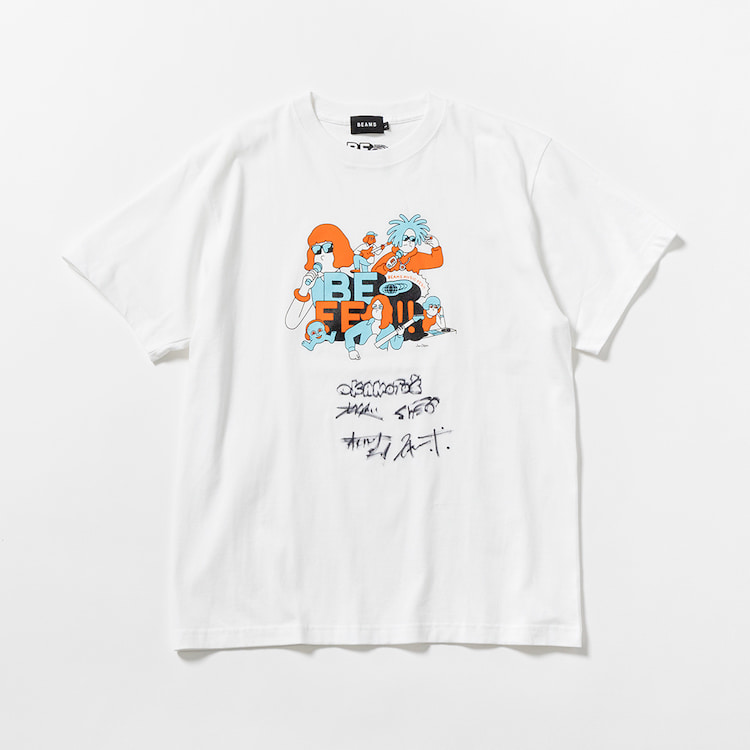 BE FES!!』開催を記念して、出演者の直筆サイン入りTシャツを各1名様に抽選でプレゼント｜BEAMS