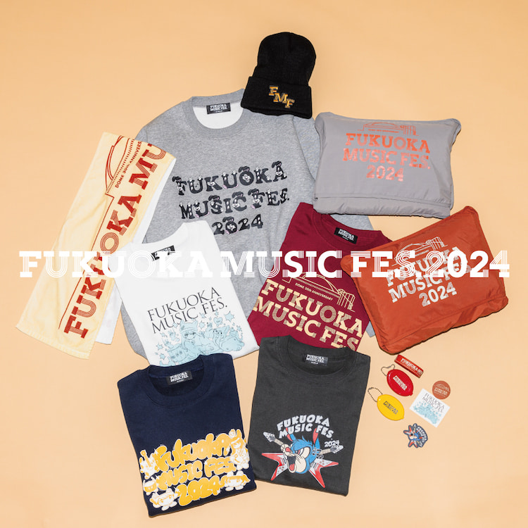 ビームスが国内最大級の屋内音楽フェス『FUKUOKA MUSIC FES .2024』を共同プロデュース！アーティストを起用したオフィシャルグッズなどを制作！｜BEAMS