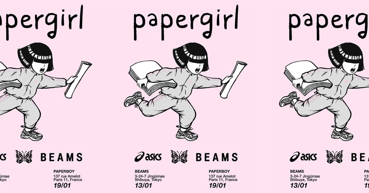 パリのカフェ「paperboy」の 姉妹ブランド「papergirl」のローンチを祝