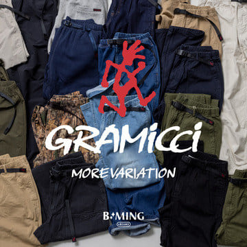 〈ビーミング by ビームス〉ではお馴染みとなるブランド〈GRAMICCI〉のモアバリエーションイベントを開催