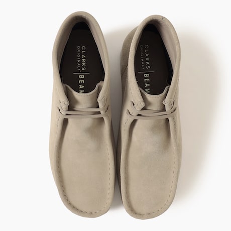 BEAMS〉×〈Clarks ORIGINALS〉『Wallabee Boot GORE-TEX』に待望の新色