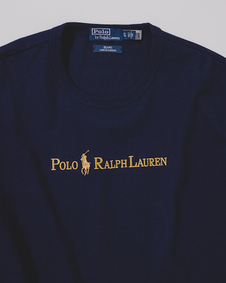 POLO RALPH LAUREN〉に別注した『Navy and Gold Logo Collection』第3 
