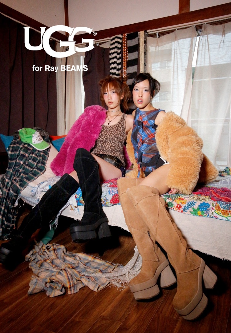 Ray BEAMS〉40周年記念第10弾！9月4日（水）に〈UGG for Ray  BEAMS〉としてエクスクルーシブアイテムを3型ローンチ！｜BEAMS