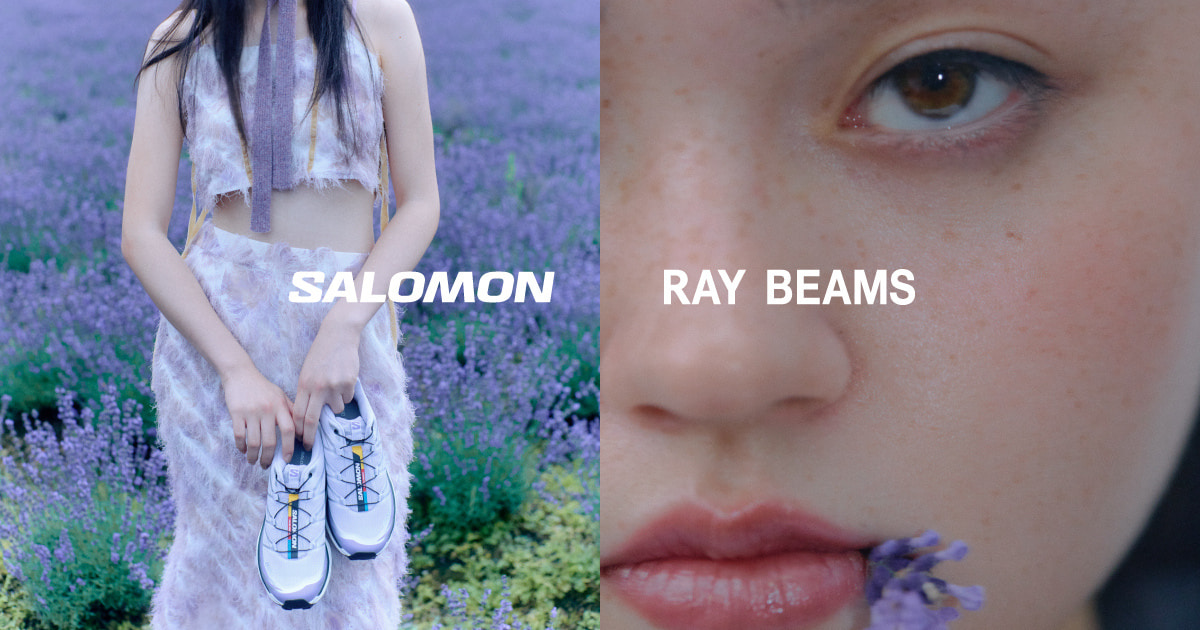 Salomon〉の大人気モデル『XT-6』が 〈Ray BEAMS〉限定カラーで