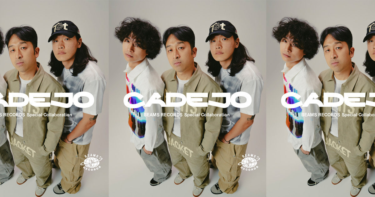 韓国の3人組ジャムバンド・CADEJOと〈BEAMS RECORDS〉の