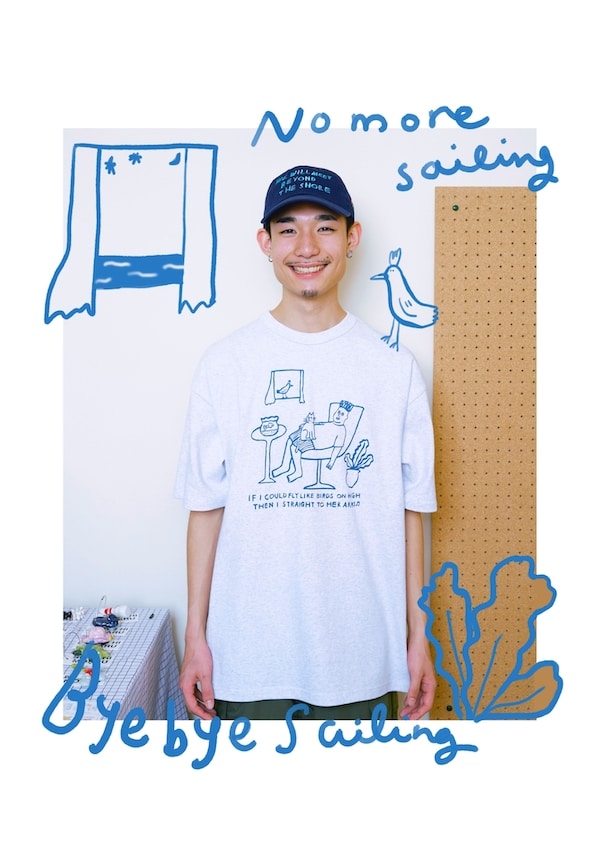 日常を彩るイラストレーター〈Shiomi Wada〉初の海外アート