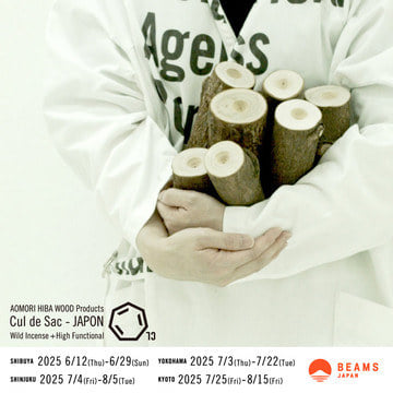 A pop-up store for the brand Cul de Sac-JAPON, which promotes the charm of Aomori Hiba