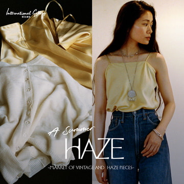 A SUMMER HAZE -MARKET OF VINTAGE AND HAZE PIECES- POP UP SHOPを開催