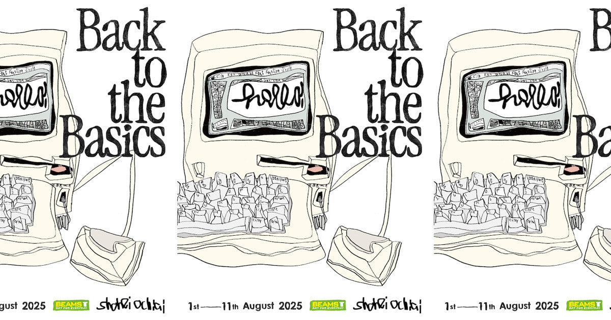 ビームス落合翔平アートショー「Back to the Basics」　たまごっち 落合翔平アートショー「Back to the Basics」を開催｜BEAMS
