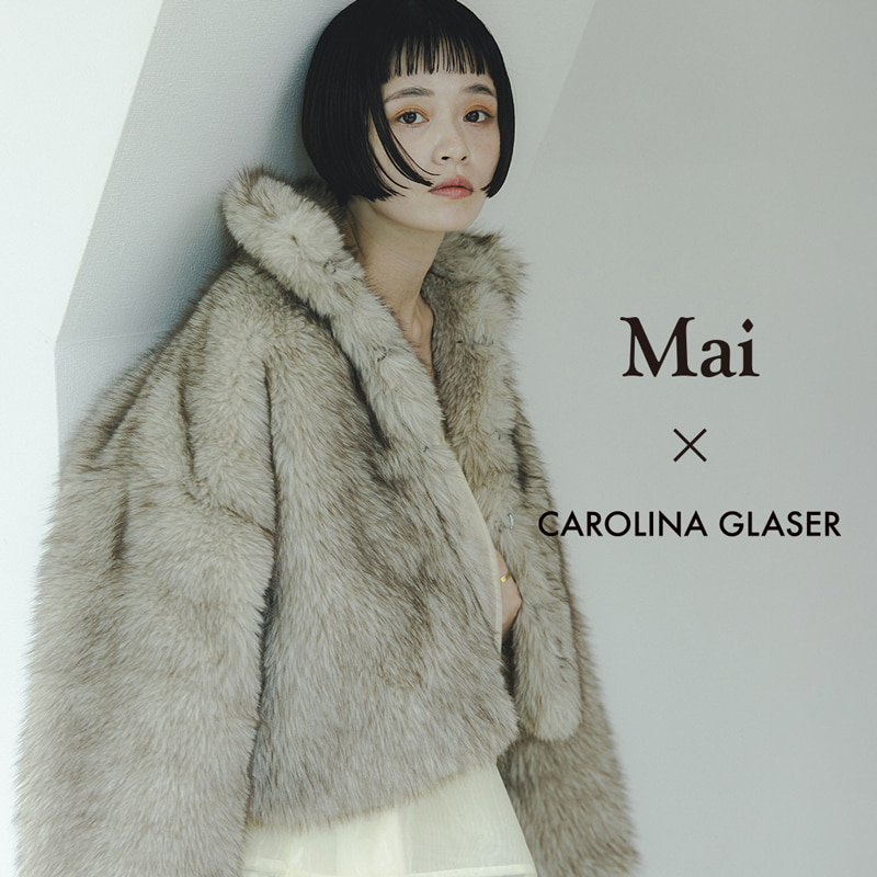 最終値下げ【新品】CAROLINA GLASER(カロリナグレイサー)ボアニット CAROLINA GLASER（カロリナ グレイサー）の「CAROLINA GLASER