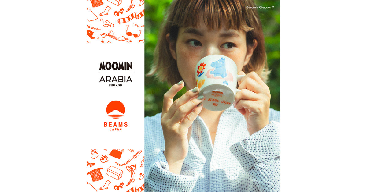 MOOMIN ARABIA X BEAMS JAPAN 80周年 マグ MOOMIN ARABIA × BEAMS JAPAN “ムーミン80周年”を記念する